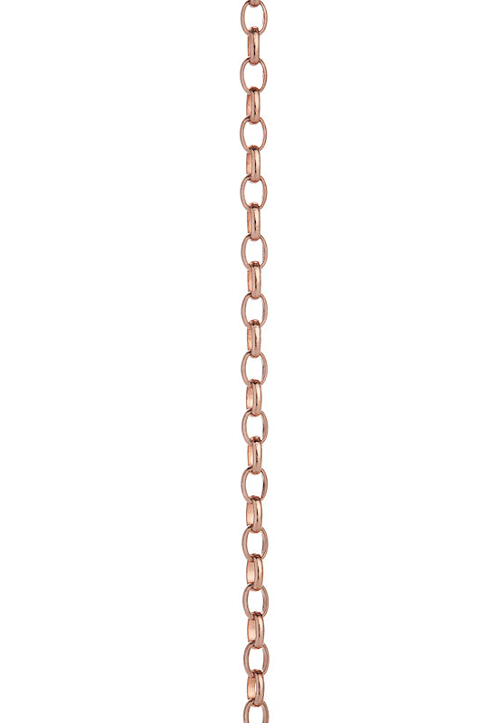 9ct rose deals gold curb chain